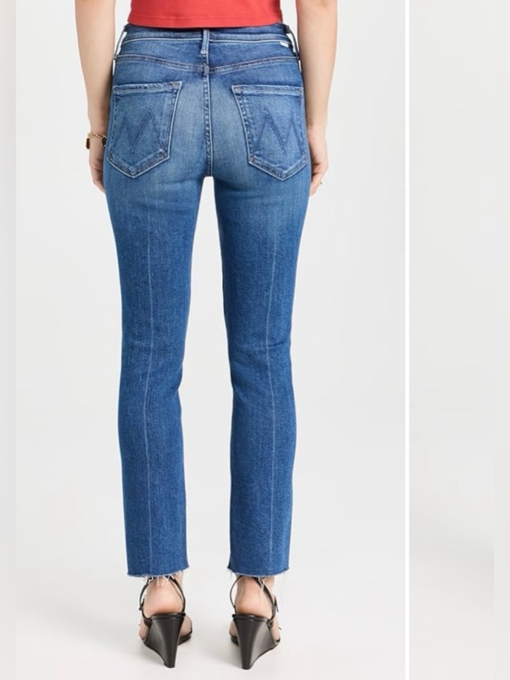 Mother - The Rascal Ankle Fray Jeans - Picture 2 of 7